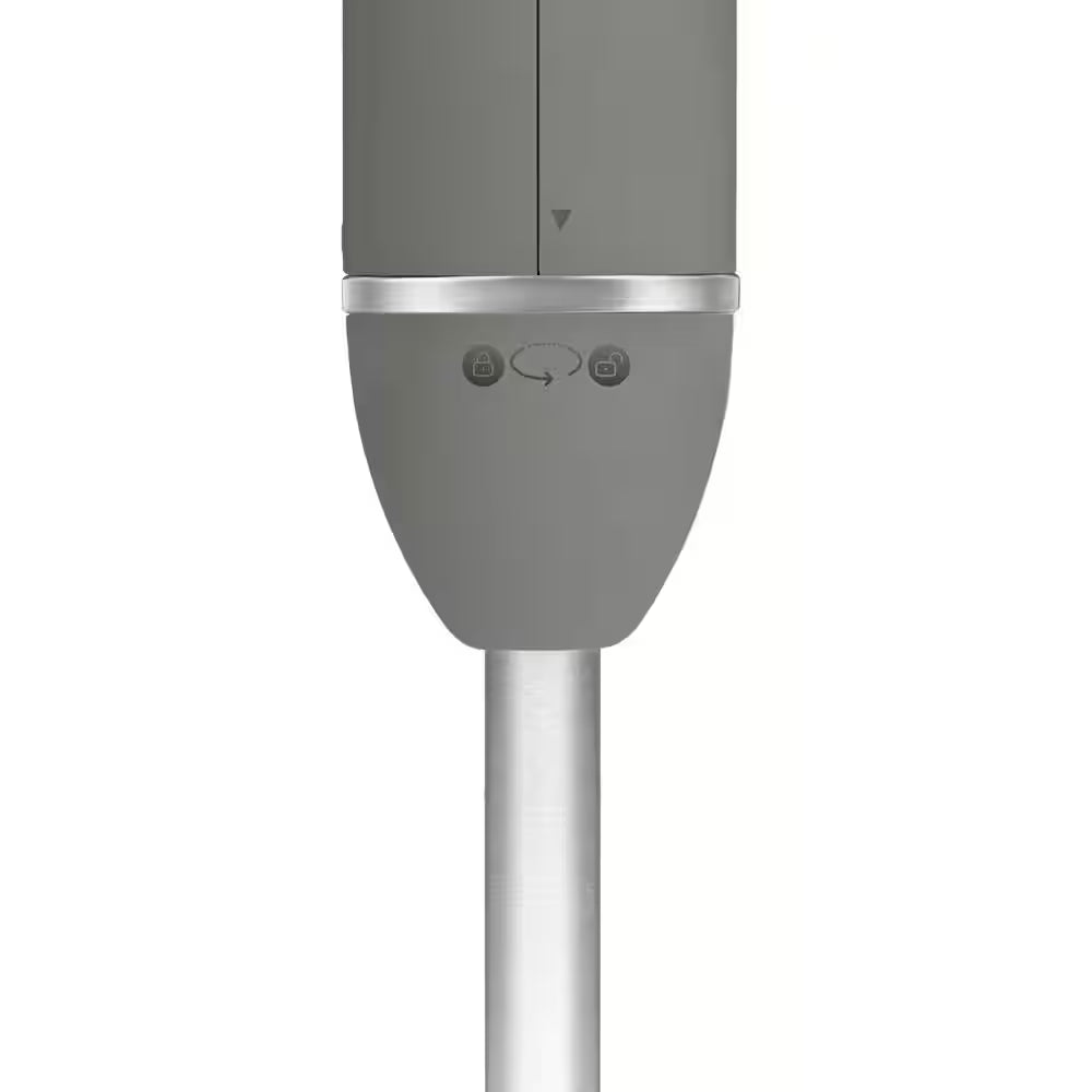 Immersion Blender, 2-Speeds, Stainless Steel Blades, Grey, 300W