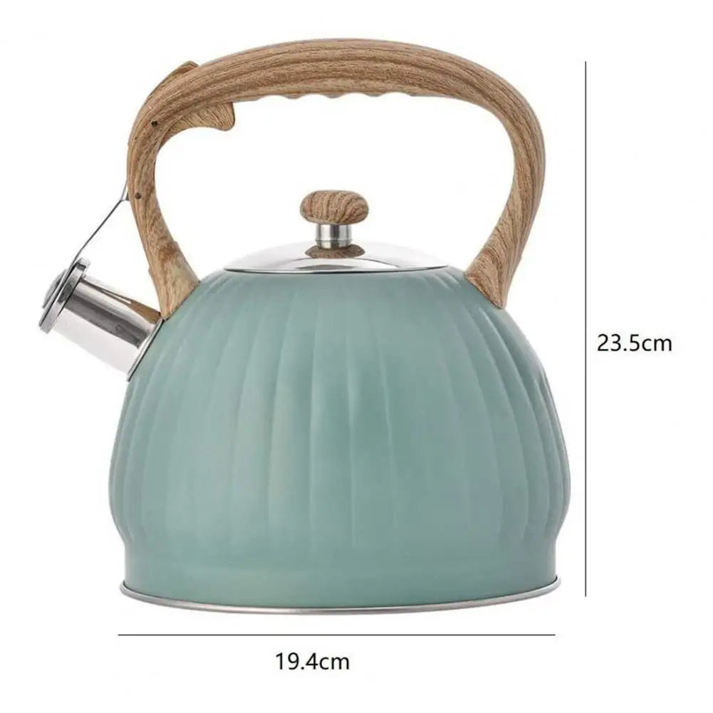 Stainless Steel Water Kettles with Whistle Appetite Vintage Cookware for Kitchen Induction Cooker for Gas Stove Camping Tea Pot