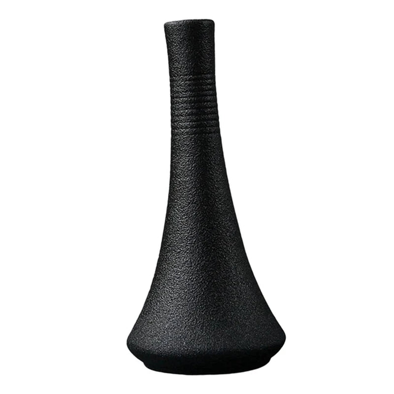 Black Ceramic Flower Vase Arrangement Small Flower Vase Planter Pot Home Garden Decoration Tabletop Vases Flower Container