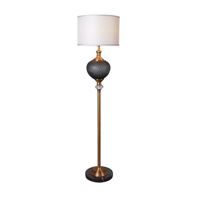 Brink 65'' Smoke Gray Traditional Floor Lamp