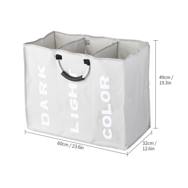 Foldable Laundry Basket Dirty Storage Bag Bin Organizer Collapsible Clothes Toy Holder Bucket Home Hamper Storage Bags Container