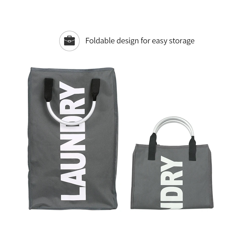 Foldable Laundry Basket Dirty Storage Bag Bin Organizer Collapsible Clothes Toy Holder Bucket Home Hamper Storage Bags Container