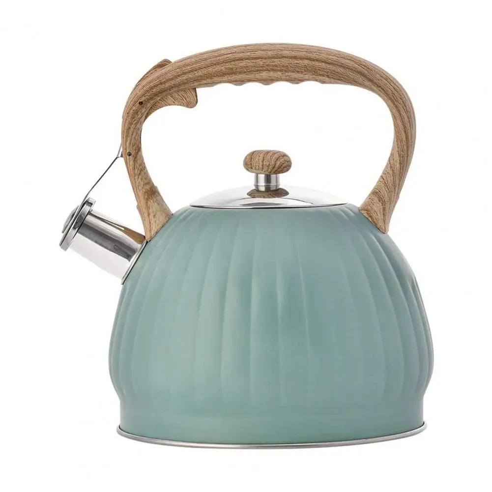 Stainless Steel Water Kettles with Whistle Appetite Vintage Cookware for Kitchen Induction Cooker for Gas Stove Camping Tea Pot