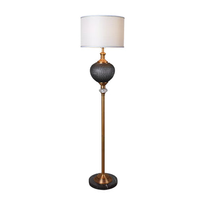 Brink 65'' Smoke Gray Traditional Floor Lamp