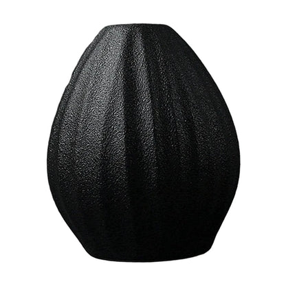 Black Ceramic Flower Vase Arrangement Small Flower Vase Planter Pot Home Garden Decoration Tabletop Vases Flower Container