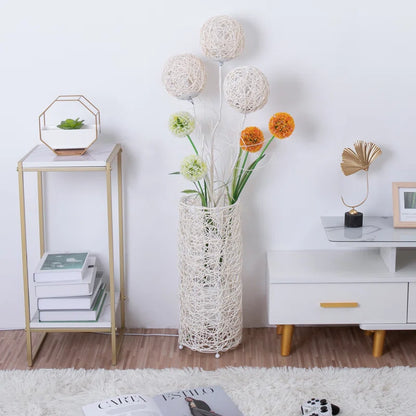 Coto 42.9'' White Novelty Floor Lamp Set