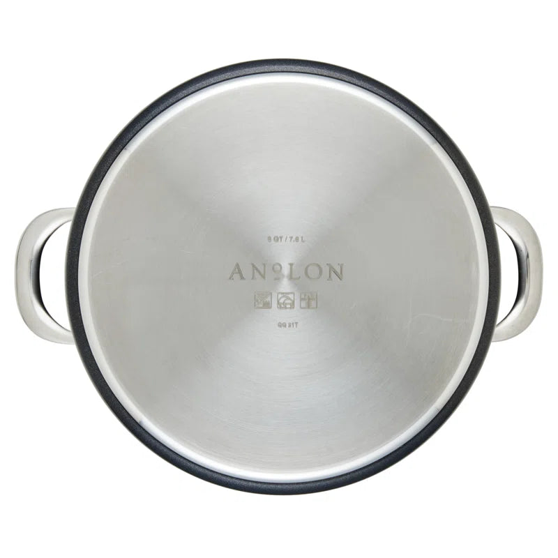 X Hybrid Nonstick Cookware Induction Pots and Pans Set, 10 Piece